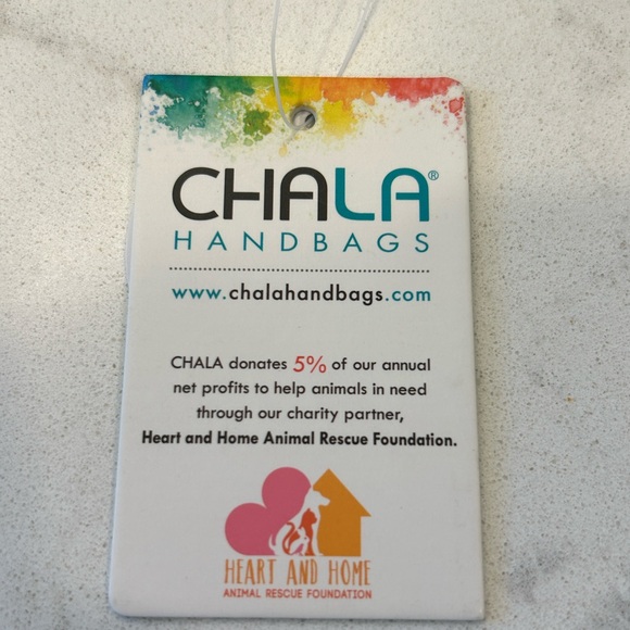 Chala Teal and Navy Sea Turtle Charms Vegan Convertible Crossbody Bag NWT - Picture 3 of 16